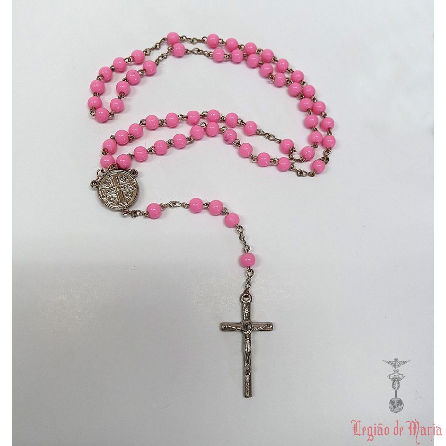 Terço Terra Santa - Rosa